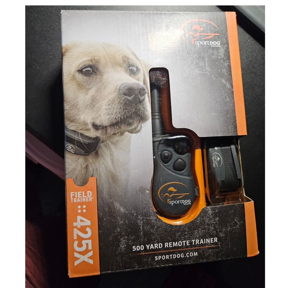 SportDOG FieldTrainer 425X Remote Trainer Black 500 Yard Range Waterproof